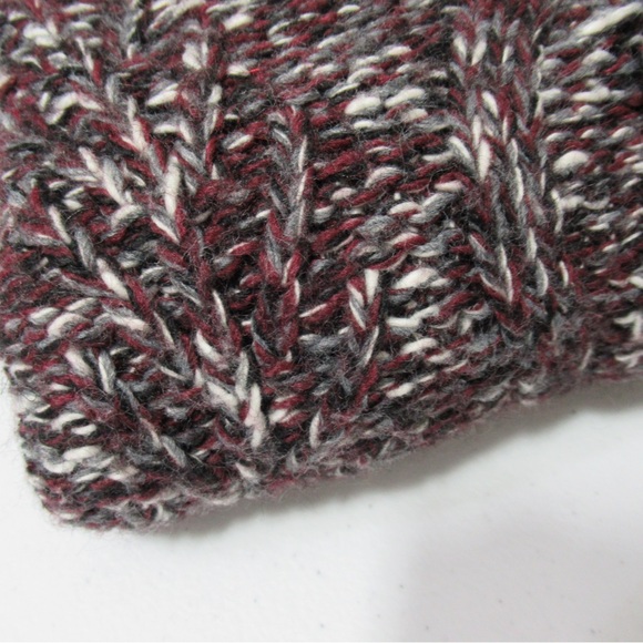 Madewell Marled Side Slit Knit Sweater Size Medium - Picture 13 of 14